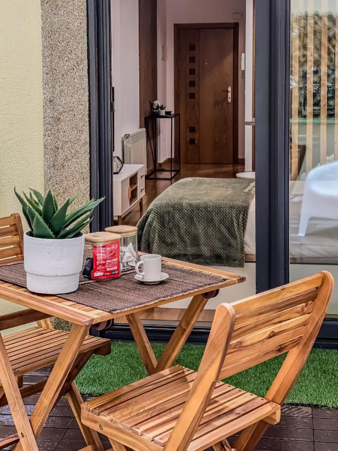 La Terraza De David Aparthotel Vigo Kültér fotó